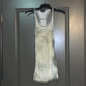 Guess M Long Graphic Tank